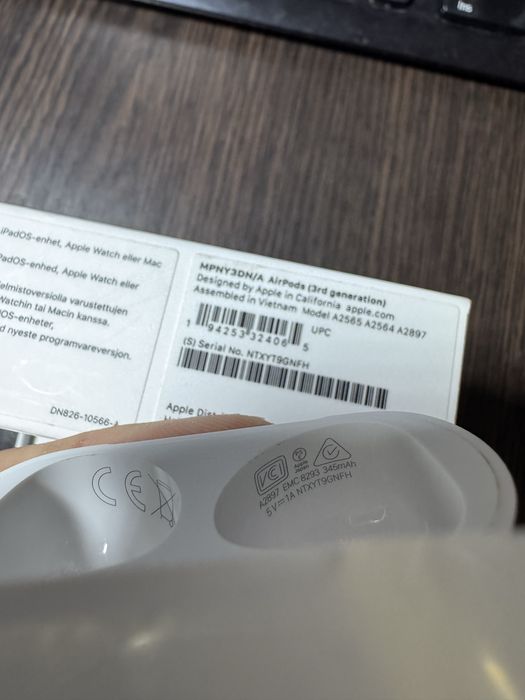 Кейс AirPods 3 з Коробкою