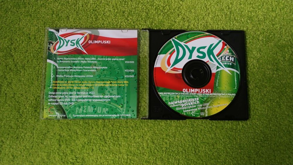 Dysk Olimpijski Płyta VCD/DVD