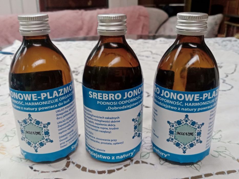 Srebro  jonowo plazmowe
