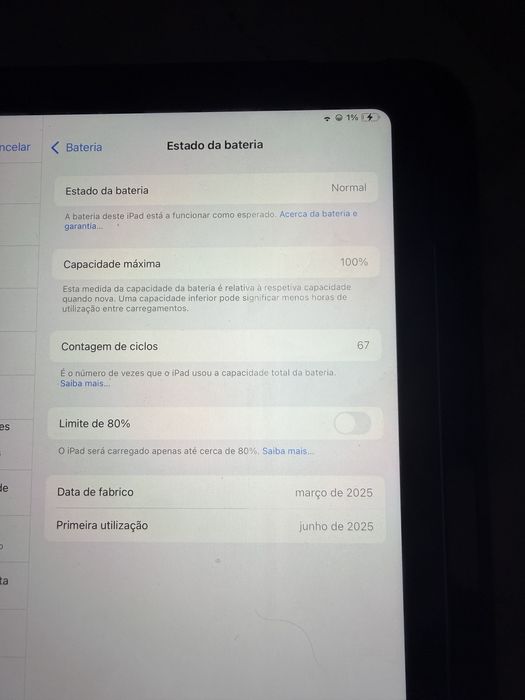 ipad A16 apple para troca