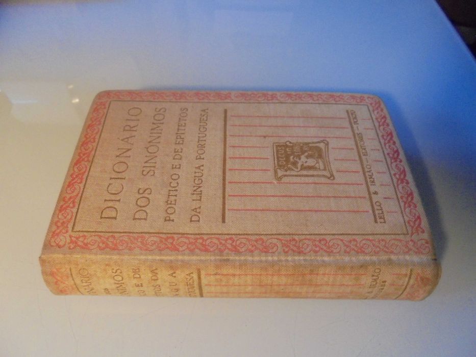 Roquete (J.I-José da Fonseca);Dicionário  Sinónimos Epítetos da Lingua