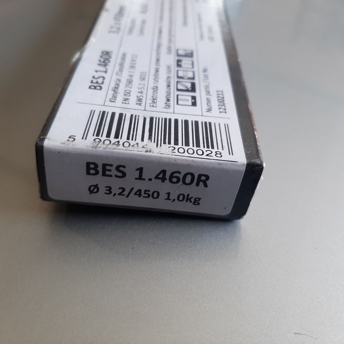 Elektrody spawalnicze różowe.