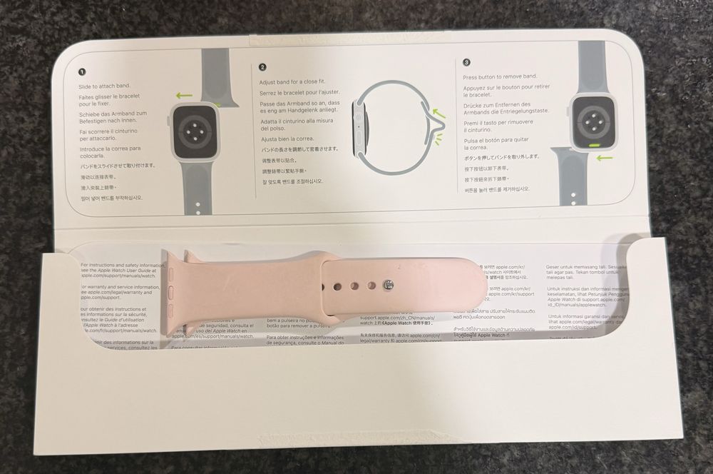 Apple Watch S 9, rosa de 45mm