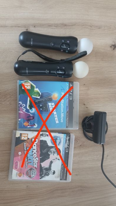 Kontrolery Sony move,