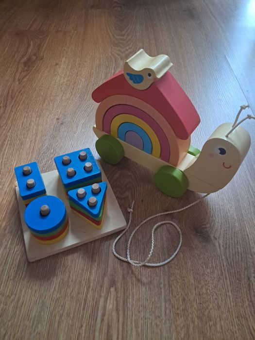 Układanki drewniane