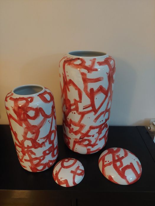 Conjunto de 2  potes