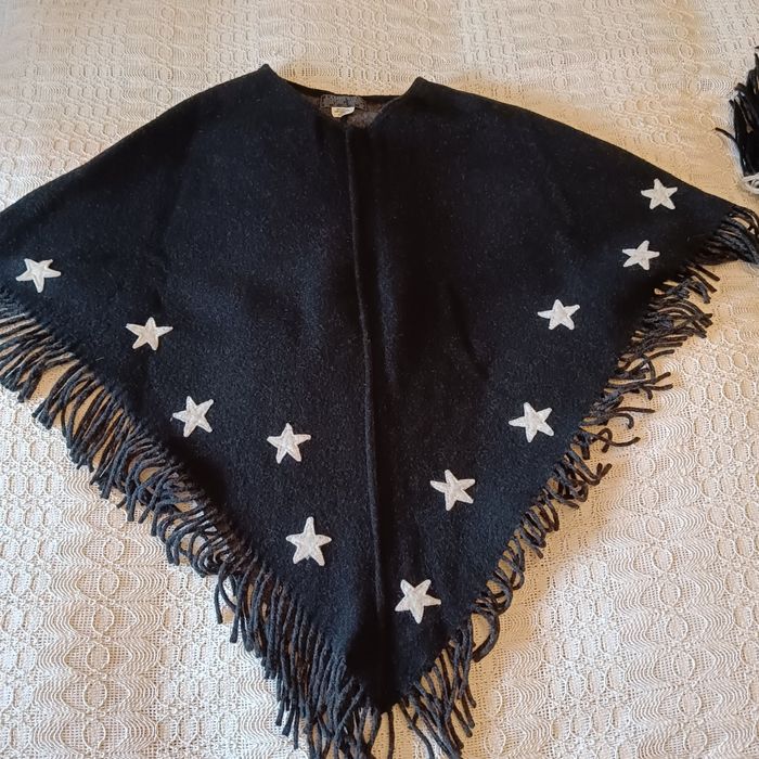 Ponczo wełna jagnięca