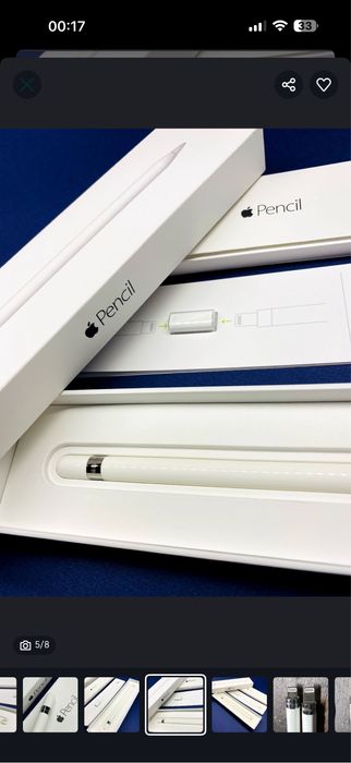 Apple Pencil 1 New. Оригінал