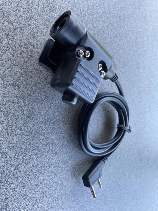 Кнопка PTT NATO Переходник Baofeng - Kenwood ZU94