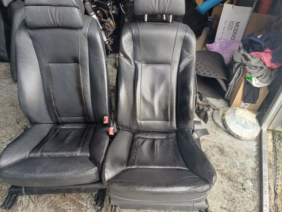 Wnętrze fotele E65 SPORTSITZE SKÓRY GRZANE ELEKTRYKA