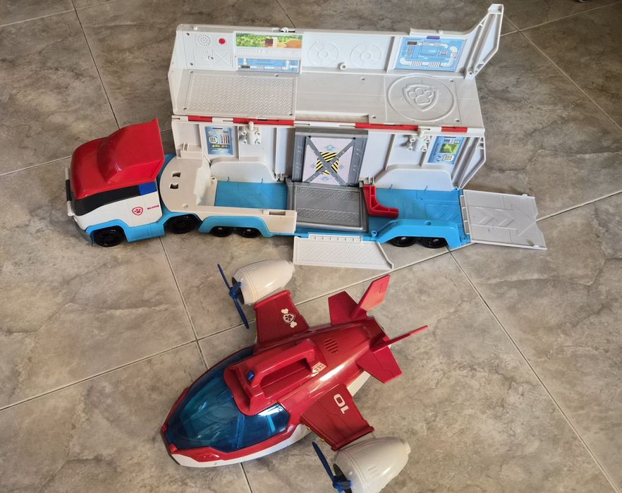 Brinquedos Patrulha Pata Avião + Camião