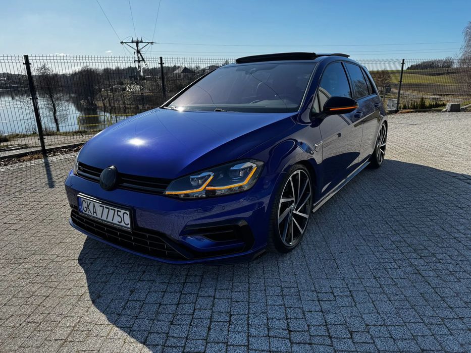 Volkswagen Golf Vw Golf 7.5R wersja bez GPF, fotele carbon, Dynaudio, Lampy LED, DSG,
