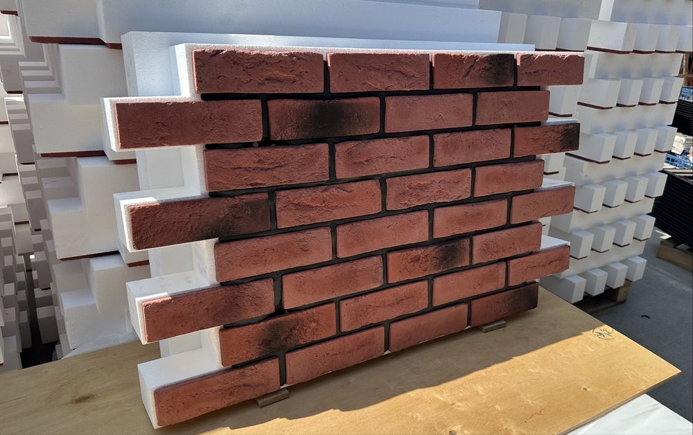 Термопанелі для фасаду під клінкер з бетону. Доставка Чернівці