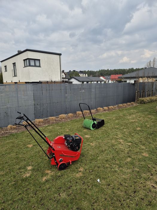 Wertykulacja Aeracja Koszenie trawnika