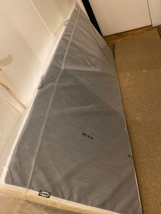 materac Afjall Ikea twardy piankowy 80x200