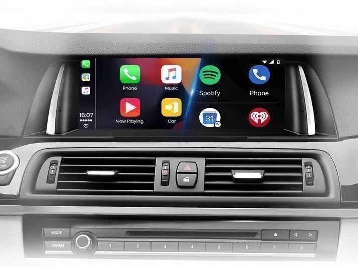 BMW F10 / F11 2011–2017 – Radio Android 15 10,25” CarPlay Android Auto NBT 2GB/64GB GPS Nawigacja Stacja Multimedialna WiFi Bluetooth DSP 4G LTE PL