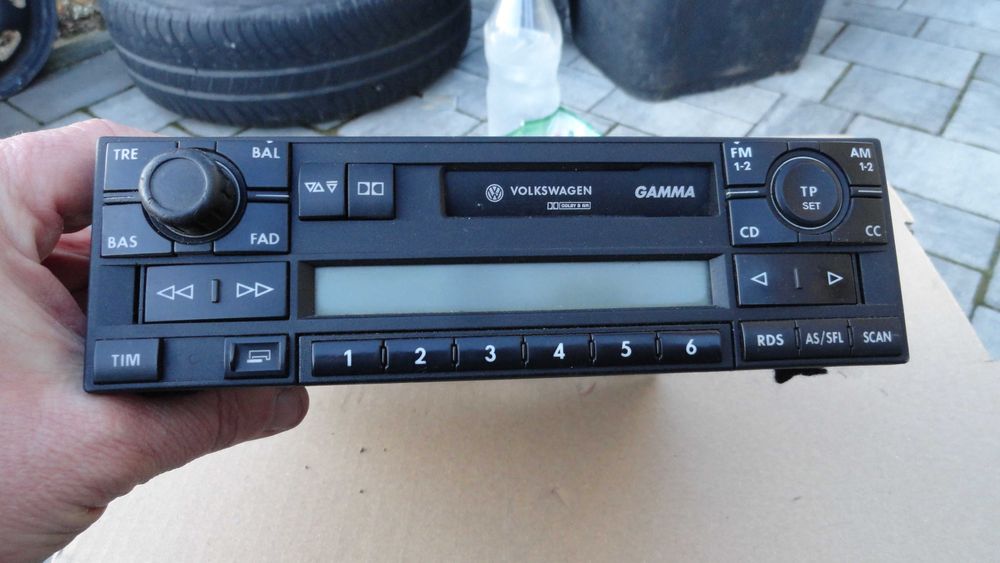 Radio Samochodowe Gamma Volkswagen Golf Passat Bora Polo ODKODOWANE