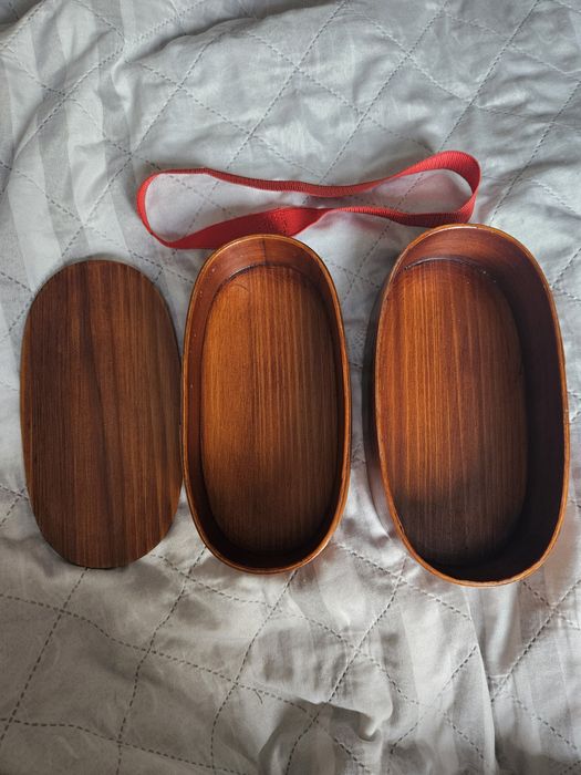 Drewniane Pudełko Bento