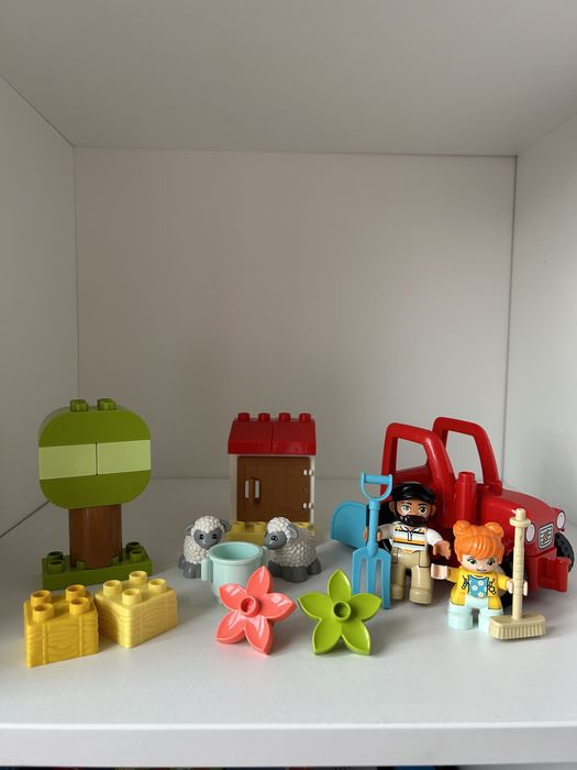 LEGO DUPLO, klocki Traktor i zwierzęta gospodarskie, 10950