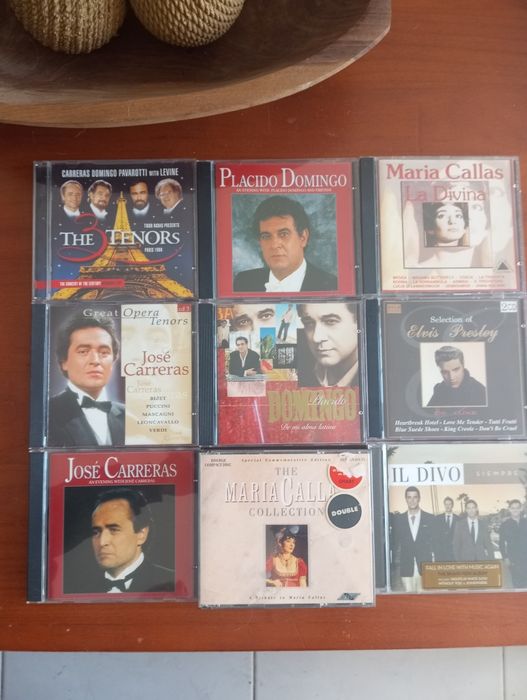 CD e coletâneas vários estilos musicais classica blues rock