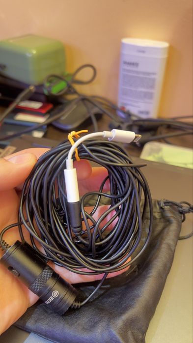 Продам петличний мікрофон boya m1