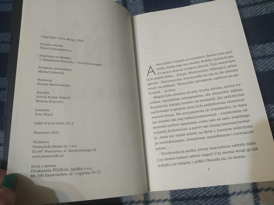 Gra w ludzi Eva Minge