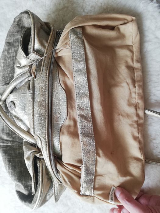 Torebka w kolorze oliwkowym Valentina vintage retro prl