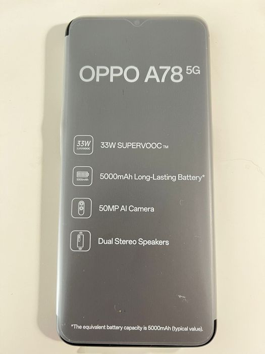 Oppo A78 5G muito estimado