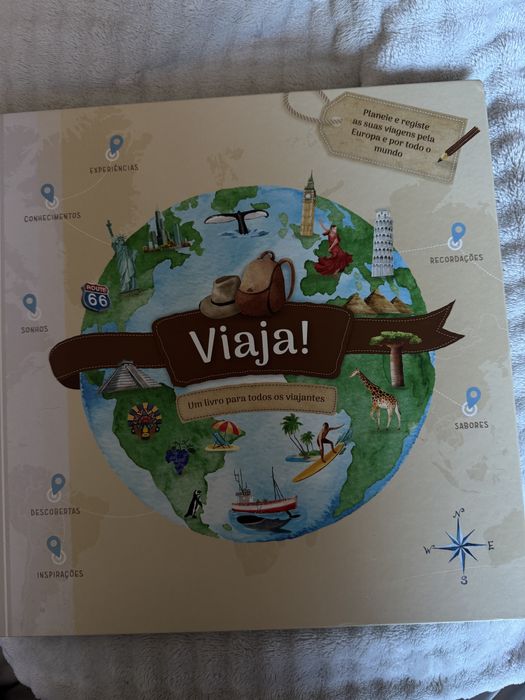 Livro “viaja!”. Novo