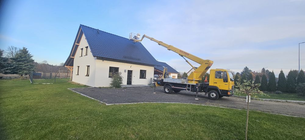 Usługi podnośnikiem koszowym 26m