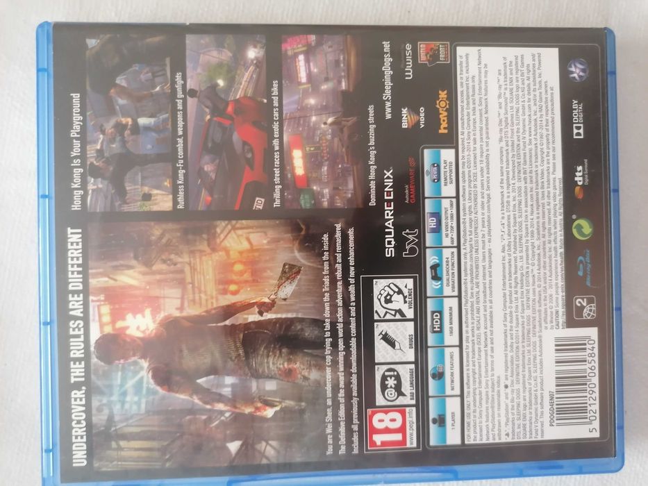 Sleeping dogs definitive edition - ps4