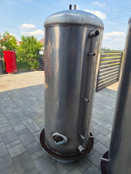 Bufor nierdzewny 550l 6 bar, zbiornik hydroforowy rewizja