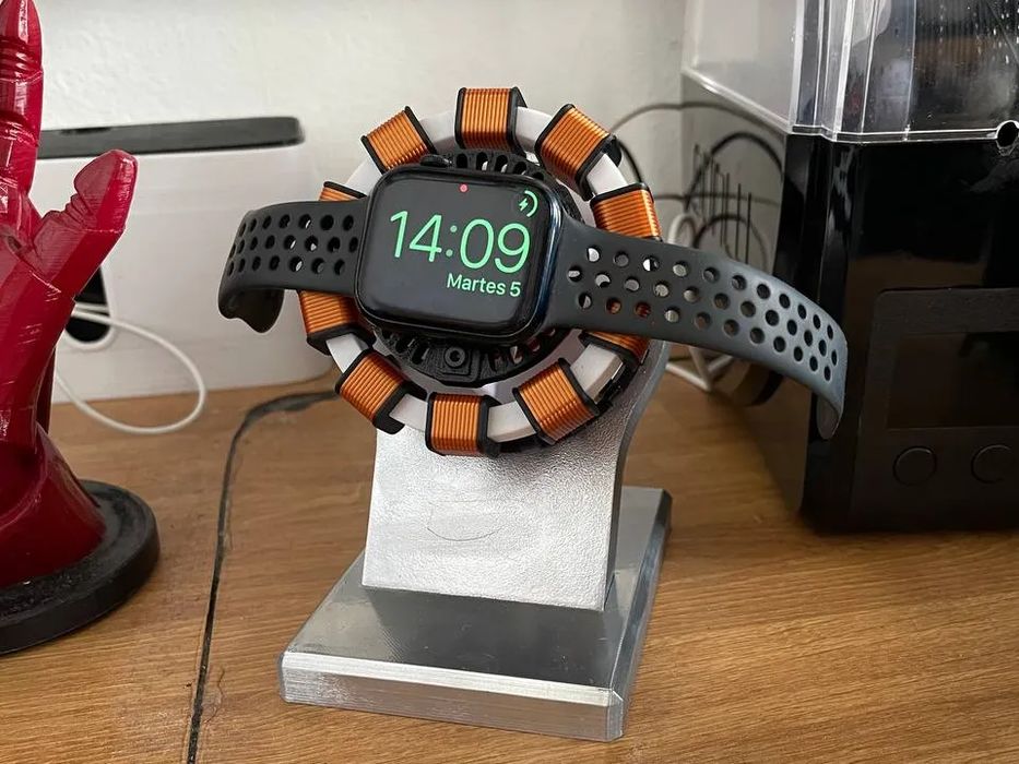 Suporte Compativel Carregador Apple Watch Arc Reactor