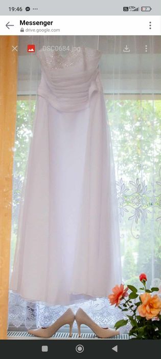 Sukienka slubna  rozmiar L