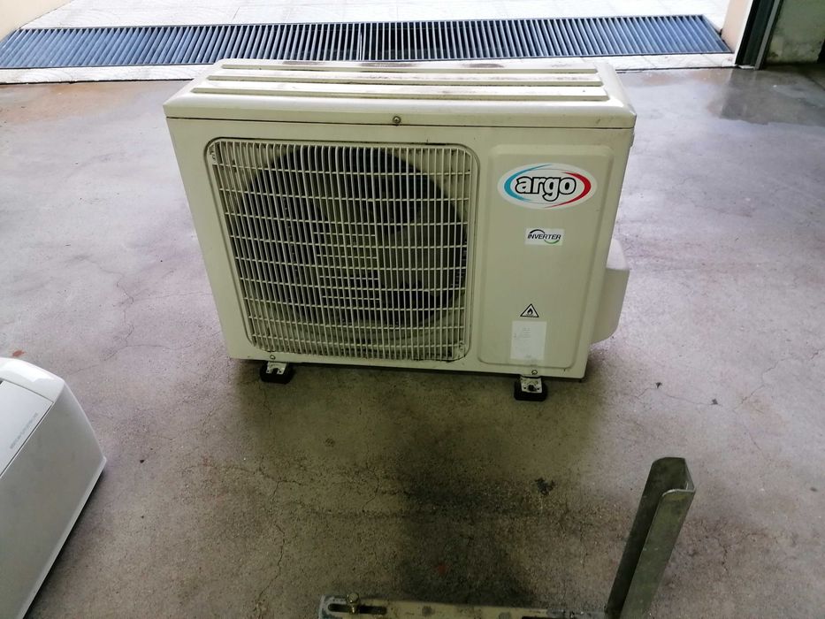 Ar condicionado interior e exterior