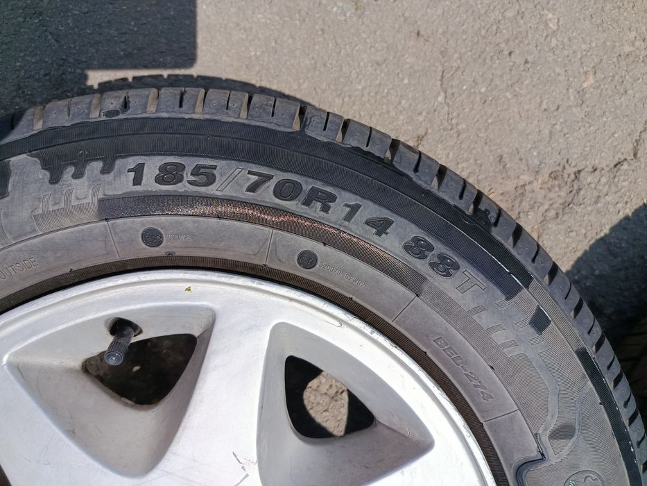 Комплект дисков с резиной R14/4/108 ЛЕТО