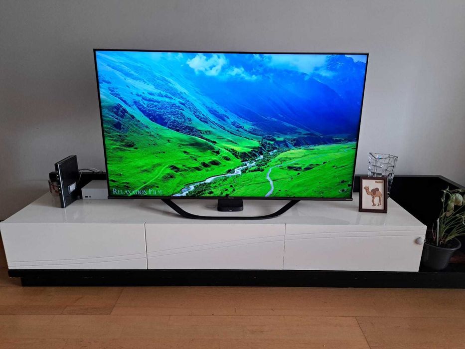 TV Hisense 55" 4K Ultra HD TX7663BU51T – Excelente estado