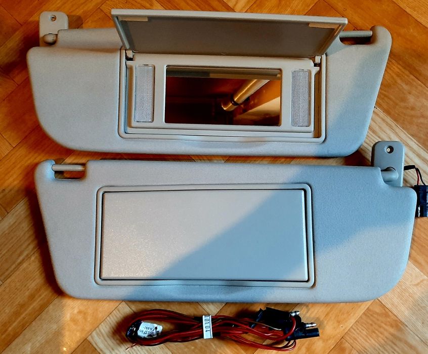 Козырьки с подсветкой на Мерседес