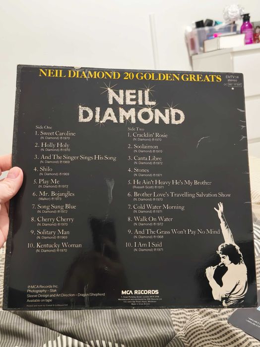 Neil Diamond – 20 Grandes Clássicos LP vinil made in uk