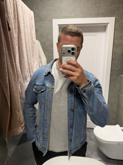 Kurtka jeansowa męska Pull & Bear