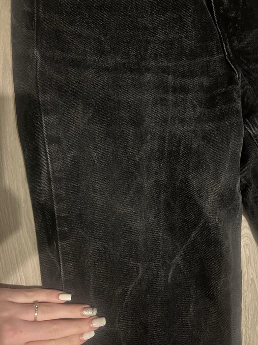 Чорні джинси DR.DENIM straight з високою посадкою, XS/S