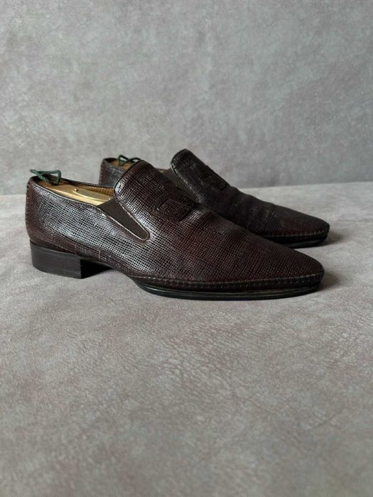 Aldo Brue Оригінальні Шкіряні Мокасини 25см