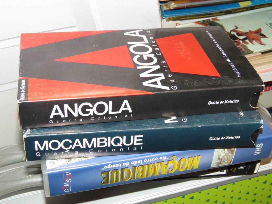 Moçambique, no outro lado do tempo, VHS + Angola + Guine
