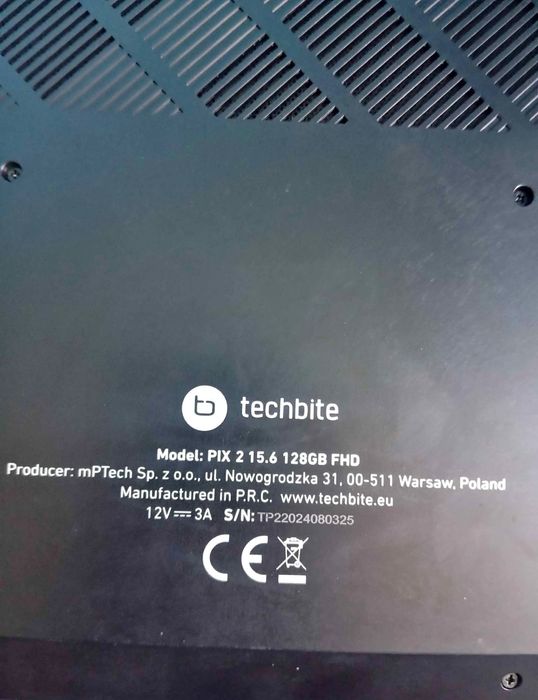techbite Pix 2 15.6 FHD 128GB - Black