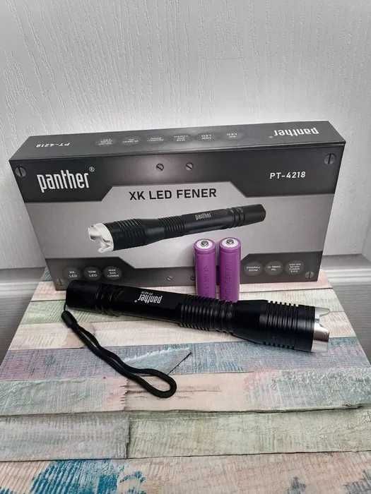 Мощный тактический фонарь Partner PT-4218 дальность до 500 м