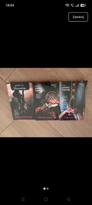 Trzy książki, seria o muzykach.