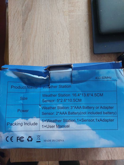 Метеостанция.  Синхронизация с DCF77. Новинка!