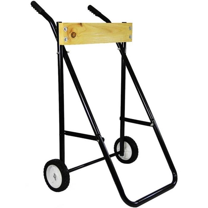 Stojak Wózek Do Silników Zaburtowych Czarny Transport Przechowywanie