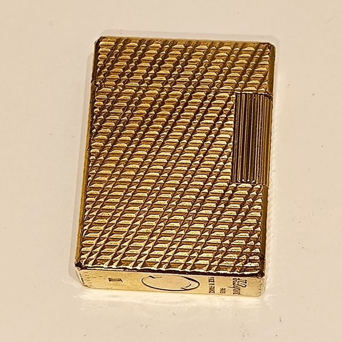 Isqueiro Vintage S.T. Dupont banhado a ouro #EOBV39 Vintage Art Deco