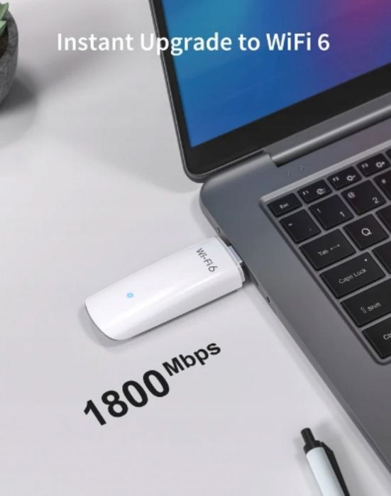 Karta sieciowa zewnętrzna Brostrend 1800Mbps USB.